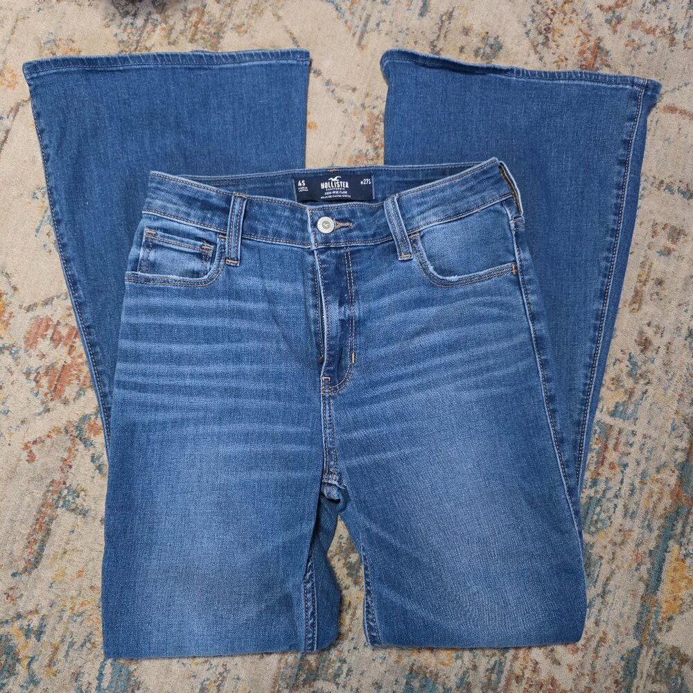 Hollister high rise flare